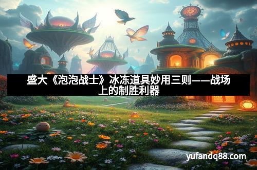 盛大《泡泡战士》冰冻道具妙用三则——战场上的制胜利器